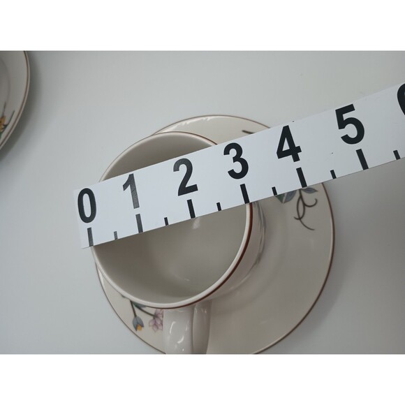 Woodhill By Citation Cups With Saucers Botanical Flowers Spring Summer Tea... - Picture 4 of 7